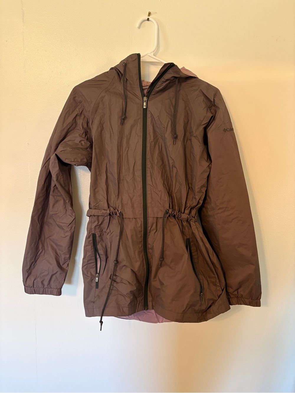 Purple Columbia Rain Jacket